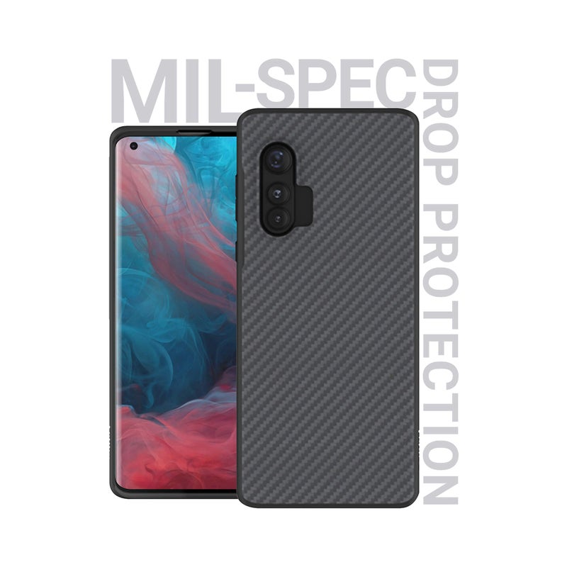 Evutec Compatible with Motorola Edge+ Case, Aramid Fiber Cases Cover for Moto Edge+ï¼ˆBlackï¼‰ - Image 3